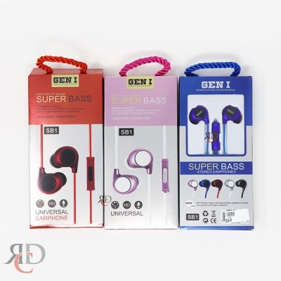 GEN1 SUPER BASS HEADPHONE NEWLY UPGRADED MIX COLOR 1CT